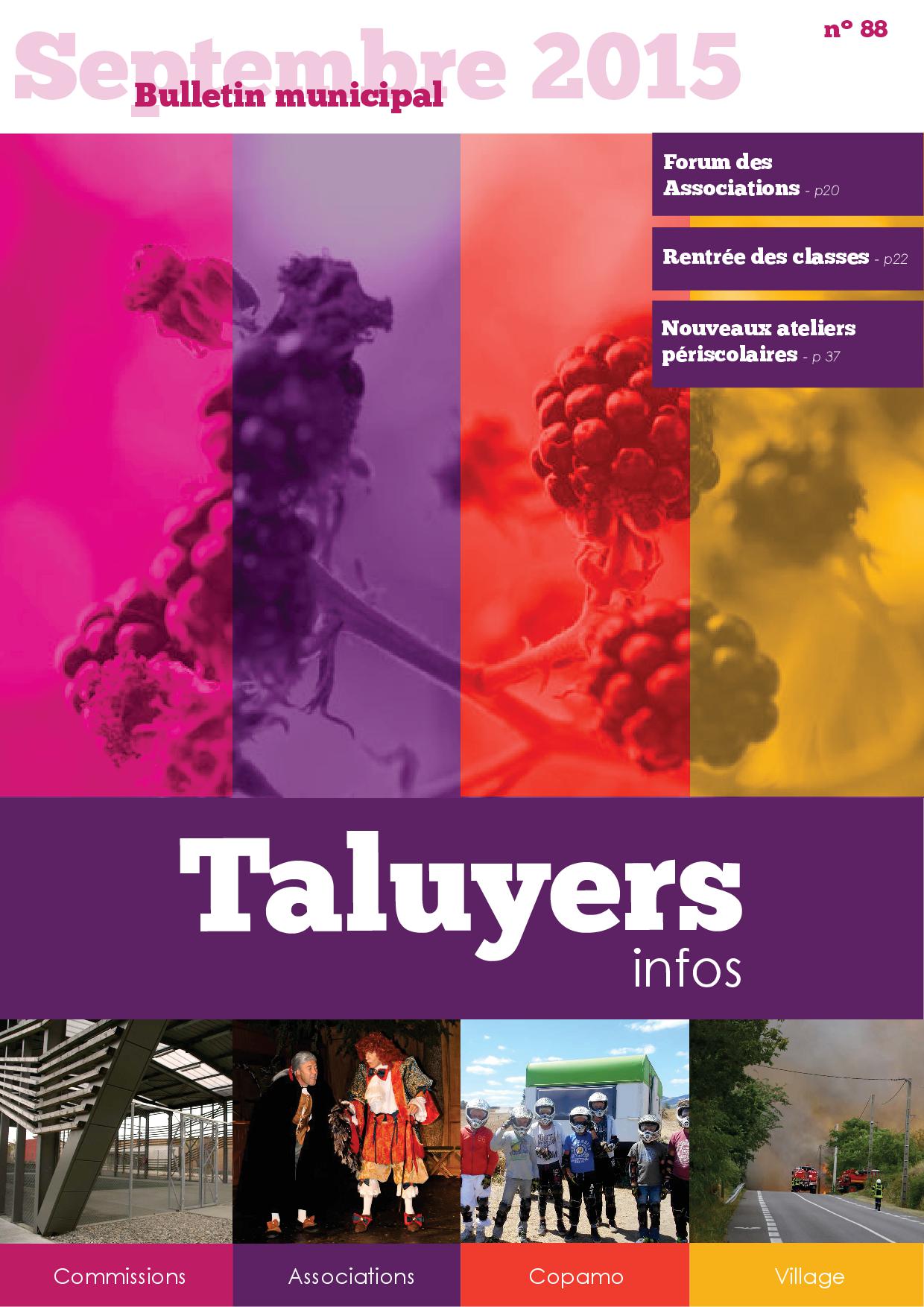 Taluyers Infos septembre 2015
